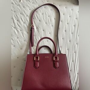 Aldo Burgundy Women's Handbag